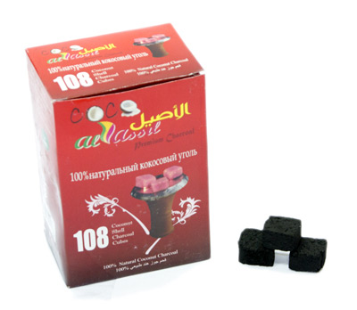 Al Assil 1 кг. — Кокосовый уголь для кальяна