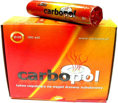 Carbopol 28 мм. — Саморазжигающийся уголь для кальяна
